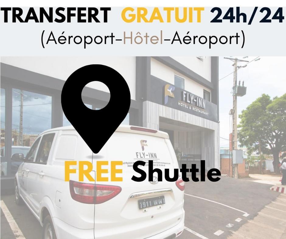 Fly Inn Madagascar Hotel - Navette Gratuite H24 - A 300M De L'Aeroport International Ivato-Antananarivo Ivato  외부 사진
